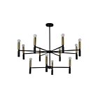 Plafonnier Renwil Springfield LPC4378 40W enduit de poudre noire