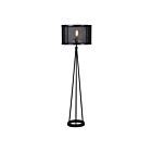 Lampe sur pied Renwil Livingstone LPF582 100W enduit de poudre noire