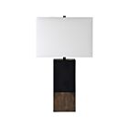 Lampe de table Renwil Broma LPT1105 100W enduit de poudre noire