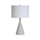 Lampe de table Renwil Cimeria LPT1127 100W terrazzo blanc avec mouchetures