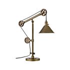 Lampe de table Renwil Liberta LPT1184 60W laiton antique brossé peint