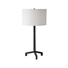Lampe de table Renwil Slayton LPT932 100W fonte - poudre noire - enduit