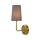 Applique murale Renwil Yana WS053 40W fonte - laiton satiné