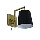 Applique murale Renwil Gramercy WS062 40W laiton antique