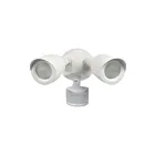 Lumière de sécurité LED à double tête Satco 65-711 20W blanc