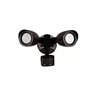 Lumière de sécurité LED à double tête Satco 65-719 20W bronze