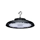 Satco 65-771R3 Noir LED Highbay ronde Wattage et CCT Sélectionnable
