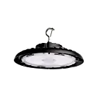 satco 65-808R2 240W Noir LED Rond Highbay 5000K