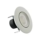 satco S11822 7.5W Blanc LED Encastré CCT sélectionnable