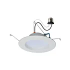 satco S11825R1 13.7W Blanc LED Encastré CCT sélectionnable