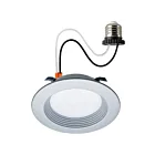 Satco S11833R1 6.7W Nickel brossé LED Encastré rétrofit CCT sélectionnable