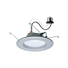 Satco S11836R1 9W Nickel brossé LED Encastré rétrofit CCT sélectionnable