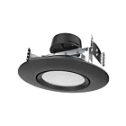 satco S11857 10.5W Noir LED Encastré CCT sélectionnable