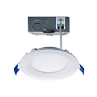 Encastré LED à déflecteur rond Satco S11870 12W Blanc 4"