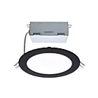 satco S11875 12W Noir LED Encastré CCT sélectionnable