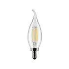 Satco S21883 5.5W CA10 Clair LED Ampoule 5000K