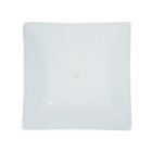 Abat-jour carré en verre Satco 50-374