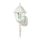 Lanterne murale Nuvo Lighting 60-3453 Briton 1-Lumière 60W Blanc
