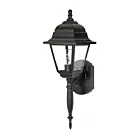 Lanterne murale Nuvo Lighting 60-3455 Briton 1-Lumière 60W Noir texturé