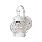 Lanterne murale d'extérieur en forme d'oignon Nuvo Lighting 60-3457 1-Lumière 60W Blanc