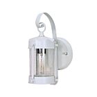Lanterne murale d'extérieur en forme de piper Nuvo Lighting 60-3460 1-Lumière 60W Blanc