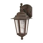 Lanterne murale bras vers le bas Nuvo Lighting 60-3474 Cornerstone 1-Lumière 60W Bronze ancien