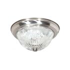 Plafonnier Nuvo Lighting 60-6023 2-Lumières 120W Nickel brossé