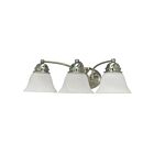 Vanité Nuvo Lighting 60-6079 Empire 3-Lumières 300W Nickel brossé