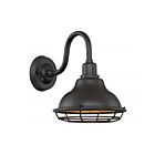 Petite applique murale d'extérieure Nuvo Lighting 60-7011 Newbridge 1-Lumière 60W Bronze foncé