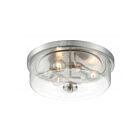 Plafonnier Nuvo Lighting 60-7169 Sommerset 3-Lumières 180W Nickel brossé