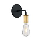 Applique murale Nuvo Lighting 60-7341 Ryder 1-Lumière 60W Noir