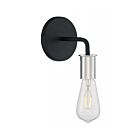 Applique murale Nuvo Lighting 60-7351 Ryder 1-Lumière 60W Noir