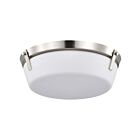 Plafonnier Satco 60-7760 60W Nickel brossé