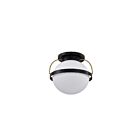 Plafonnier Satco 60-7772 60W Noir mat