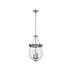 Suspendu Satco 60-7802 Boliver 180W 3-Lumières Nickel brossé