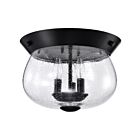 Plafonnier Satco 60-7806 60W Noir mat