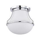 Plafonnier Satco 60-7871 60W Nickel poli