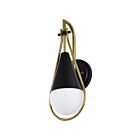  Satco 60-7901 Admiral 60W Noir mat Applique murale