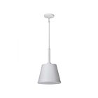 Luminaire Suspendu Satco 60-7949 1-Lumière Alexis Blanc mat