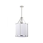 Luminaire Suspendu Satco 60-7972 3-Lumières Easton Nickel poli