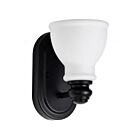 Satco 60-8021 Russel 60W 1-lumière Noir mat Lumière Vanité