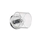 Satco 60-8071 Marlowe 60W 1-lumière Nickel poli Lumière Vanité