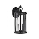 Satco 60-8112 Broadstone 2-Lumières 40W Noir mat Lanterne murale d'extérieur