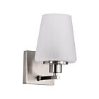 Satco 60-8221 Liam 1-lumière 60W Nickel brossé Luminaire de vanité