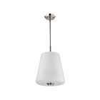 Satco 60-8228 Lune 3-lumières 100W Nickel brossé Suspendu
