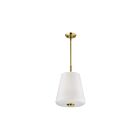 Satco 60-8238 Lune 3-lumières 60W Laiton vintage Suspendu