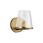 Satco 60-8261 Valentine 1-lumière 60W Laiton vintage Luminaire de vanité