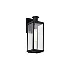 Satco 60-8511 Luca 100W Sable noir Lanterne murale extérieure