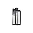 Satco 60-8512 Luca 100W Sable noir Lanterne murale extérieure
