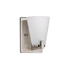 Satco 60-8731 Royale 1-lumière 100W Nickel brossé Luminaire de vanité